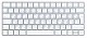 Клавиатура Apple Magic Keyboard White Bluetooth